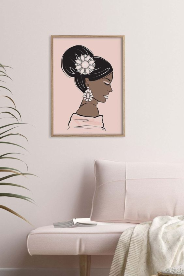 Elegant Feminine Wall Art