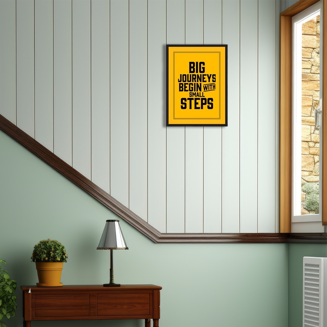 Start Small, Dream Big "Framed Motivational Art"